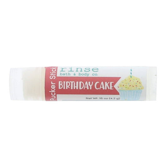 Rinse Bath Body Inc - Pucker Stick - Birthday Cake