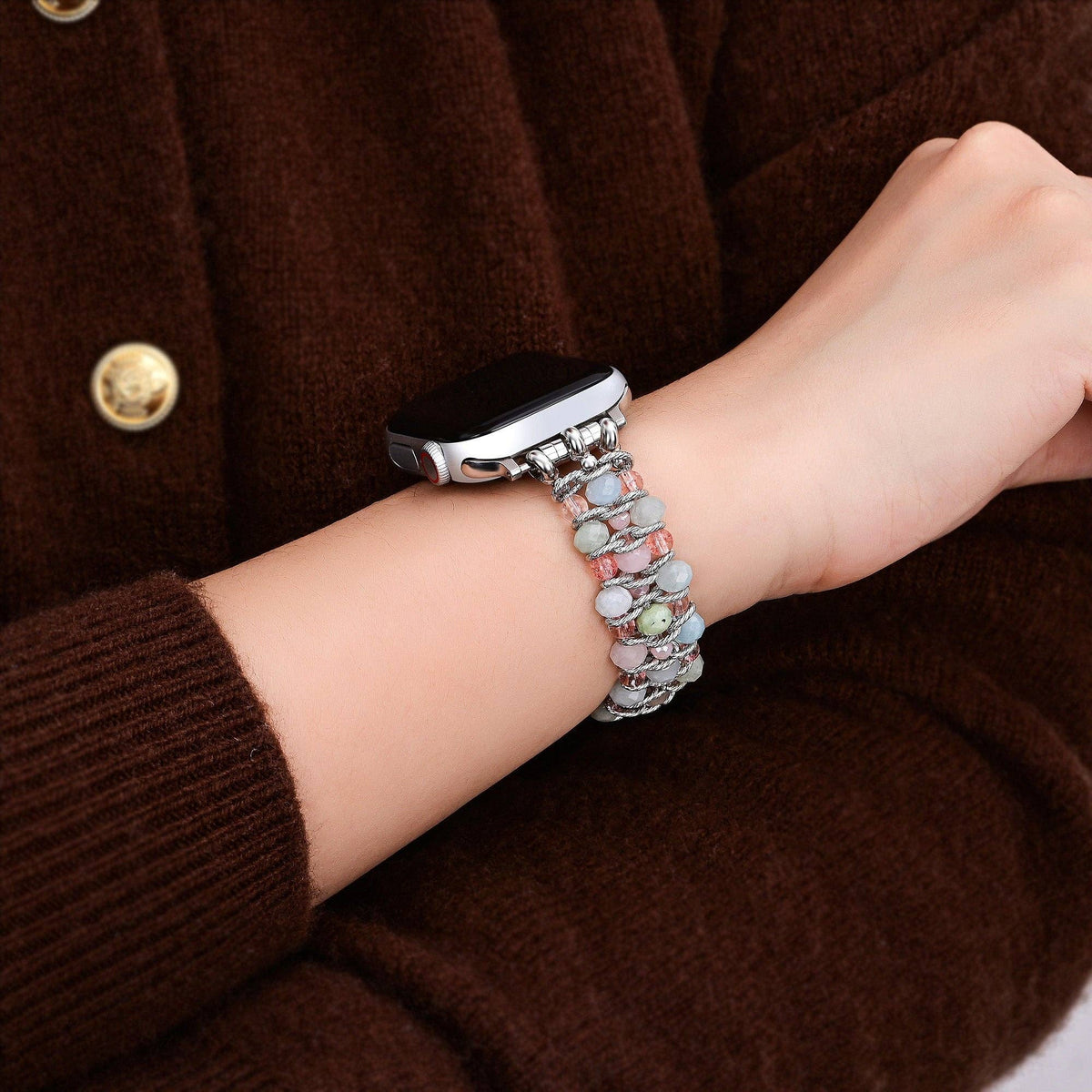 Cape Diablo - Moonkissed Astral Glow Braided Apple Watch Strap
