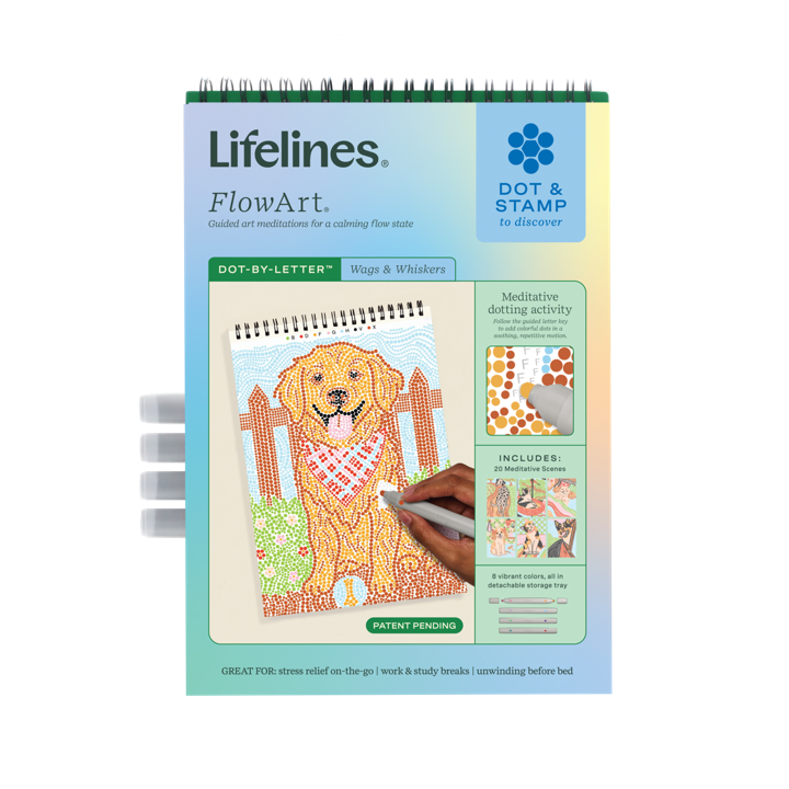 Lifelines - FlowArt- Dot By Letter - Wags & Whiskers