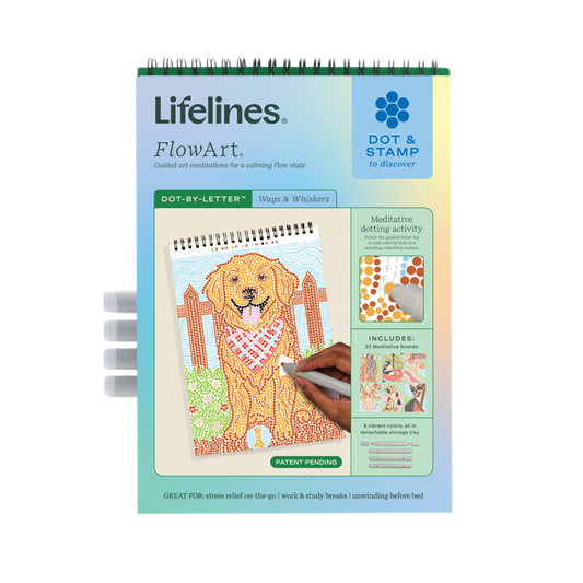 Lifelines - FlowArt- Dot By Letter - Wags & Whiskers