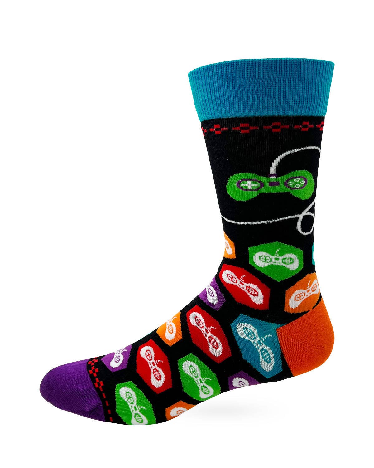 Fabdaz - I'm Not Procrastinating I'm Doing Side Quests Men's Novelty Crew Socks