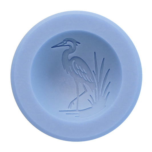 Cape Candle - Sea Mist & Lavender Scented Vessel - Heron