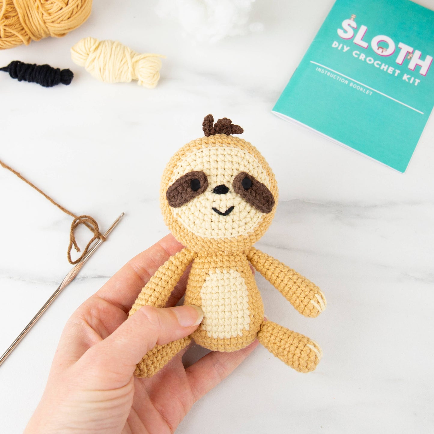 Sloth Crochet Kit