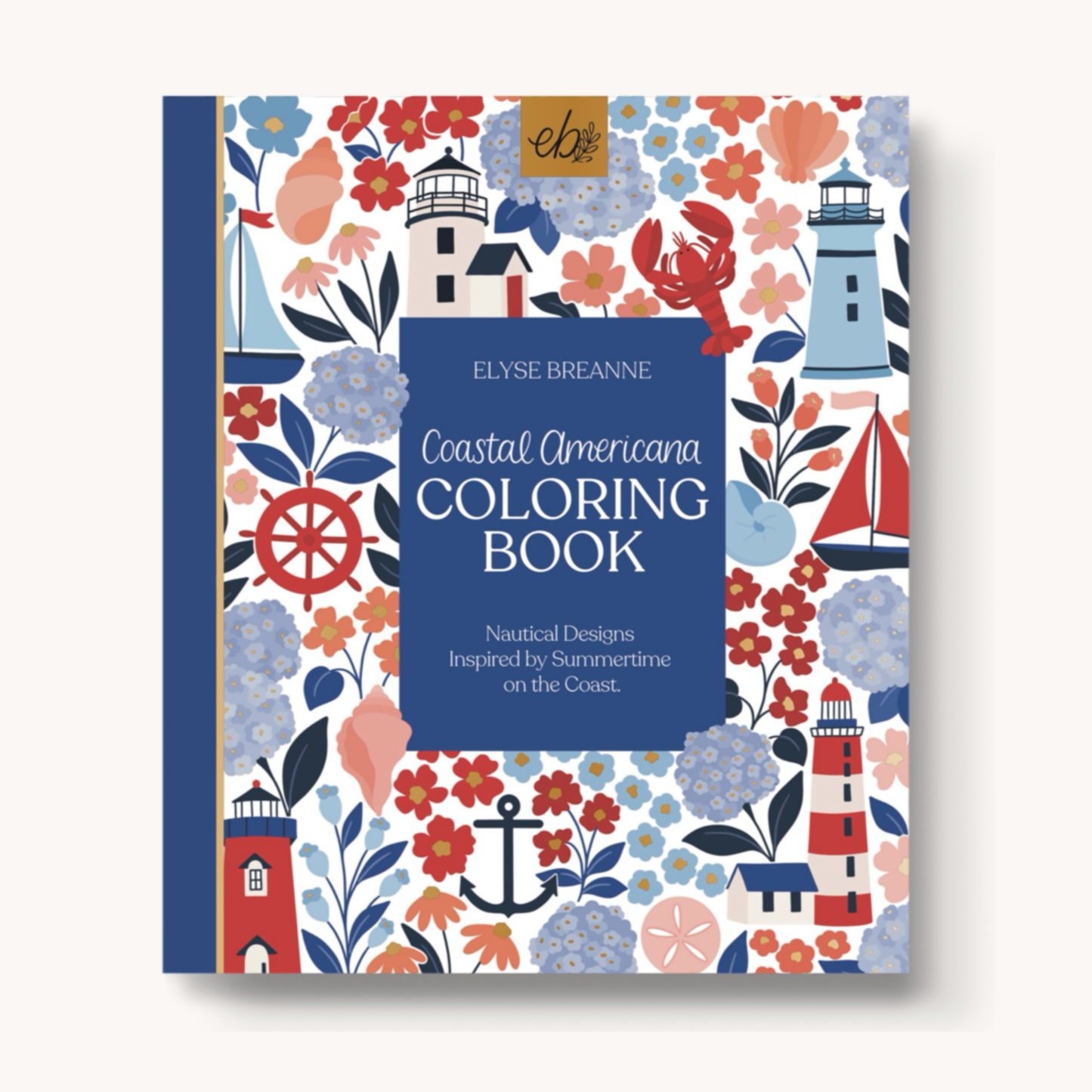 Elyse Breanne Design - Coastal Americana Coloring Book