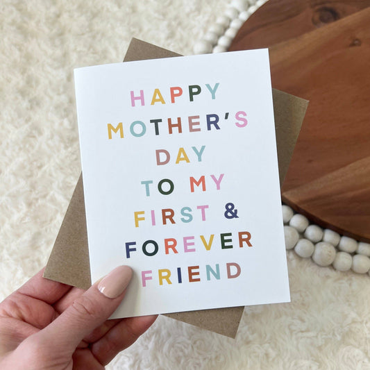 Big Moods - "Happy Mother's Day To My Forever Friend" Mother's Day Card
