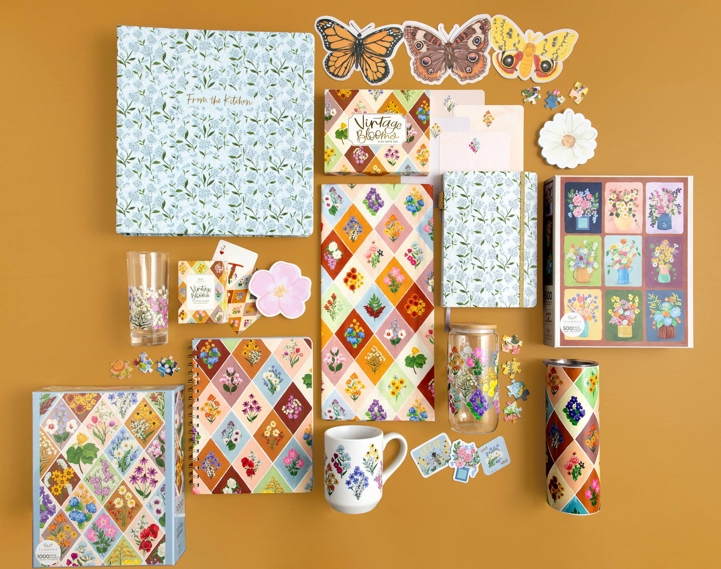 Hydrangeas Large Recipe Binder