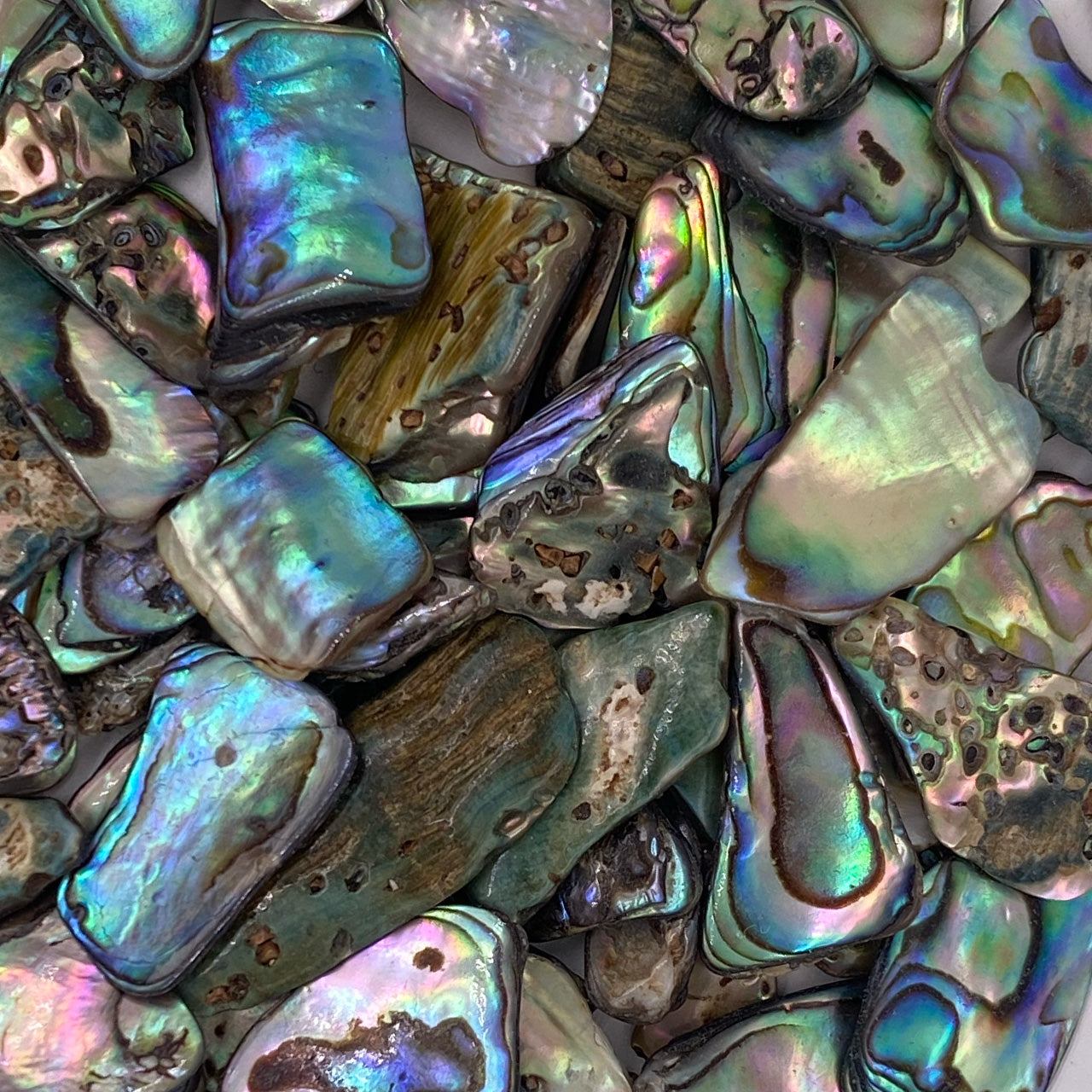 Ebb & Flow Cuff Bracelet - Abalone & Beaches of Cape Cod