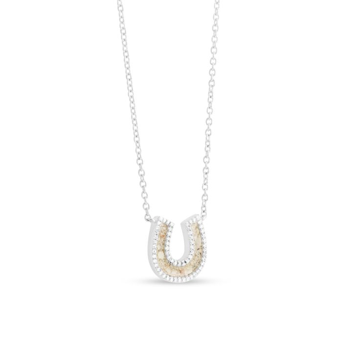 Horseshoe Stationary Necklace by Christine Kesteloo