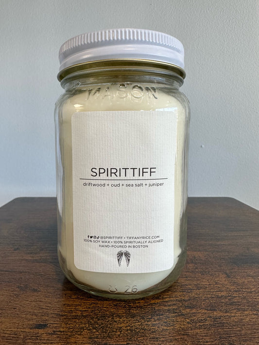 Spiritually Aligned Candle - in the scent Spiritiff - by Tiffany Rice