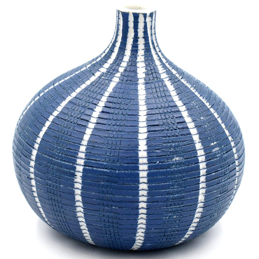 Art Floral Trading - Tiny Blue "Congo" Vase