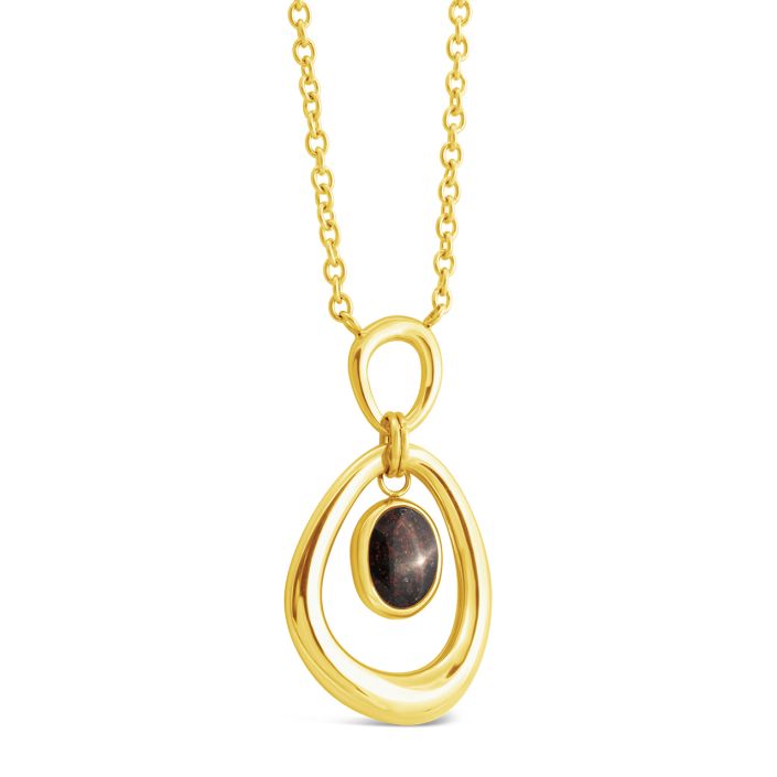 &earth - Mother Earth Necklace - Gold
