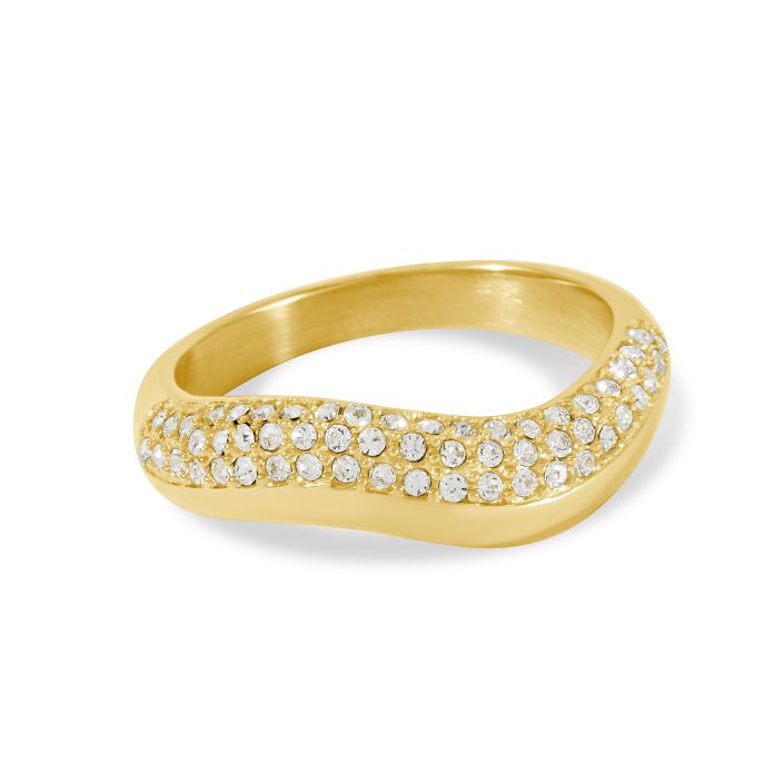 Mi Tesoro - Wavelength Ring Gold