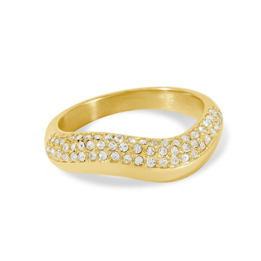Mi Tesoro - Wavelength Ring Gold