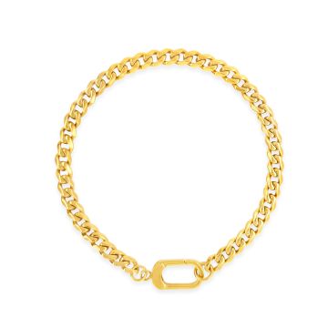 Nautical Clasp Chain Bracelet GOLD