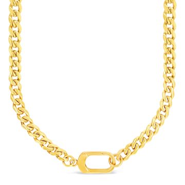 Nautical Clasp Chain Necklace GOLD