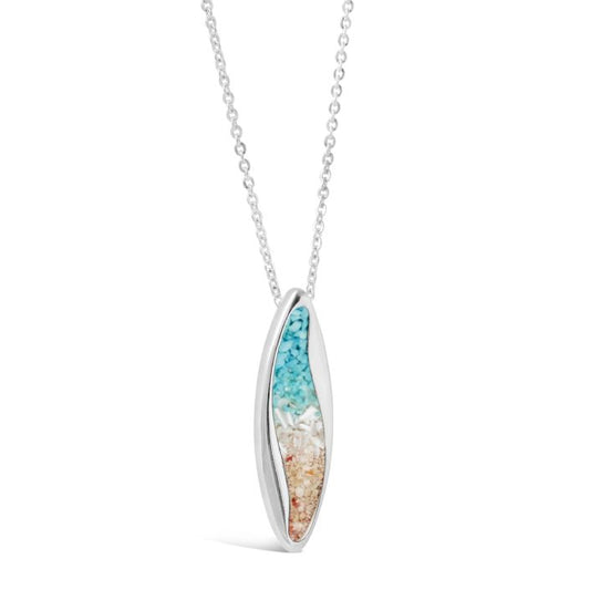 Ocean Current Necklace - Ocean Gradient, Beaches of Cape Cod