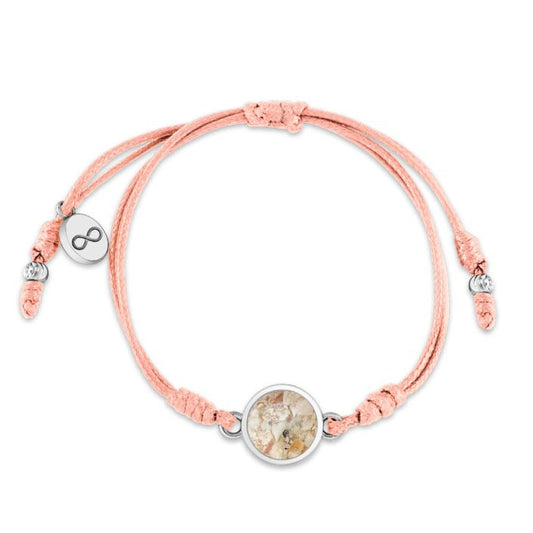 Touch The World - Peach Infinity Symbol Bracelet | Autism Awareness