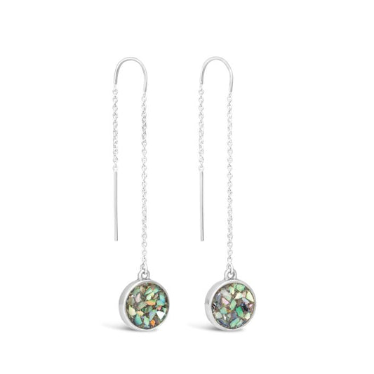 Dune Jewelry - Sandglobe Earrings Long - Beaches of Cape Cod