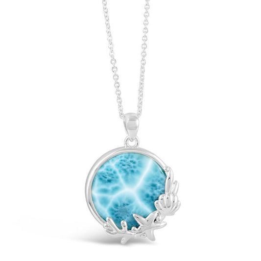 Dune Jewelry -SeaSide-Larimar-Necklace