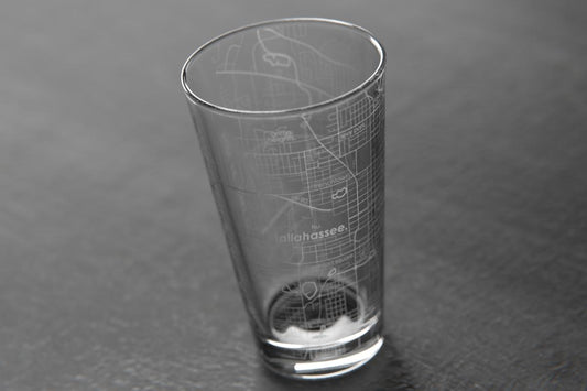 Well Told - Norwood Town Map - Pint Glass