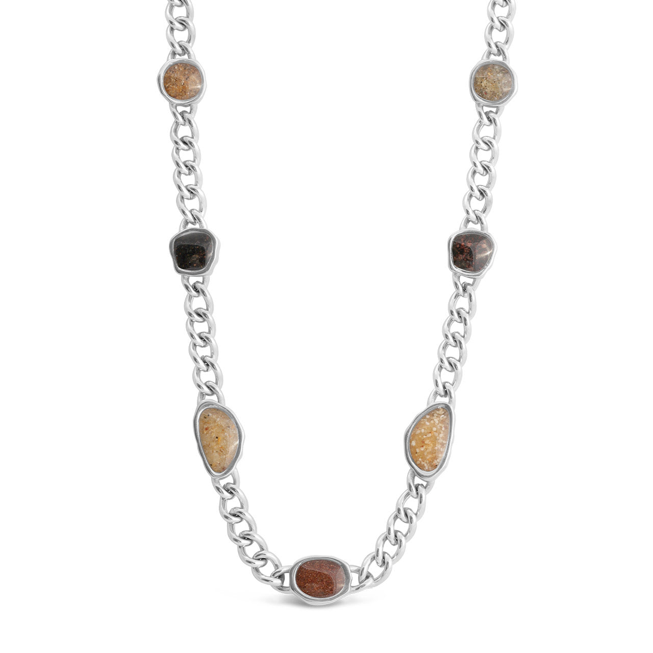 Mia Tierra Necklace - Silver