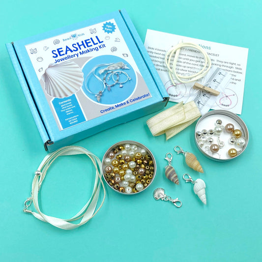 Seashell Jewelry Making Kit for Children