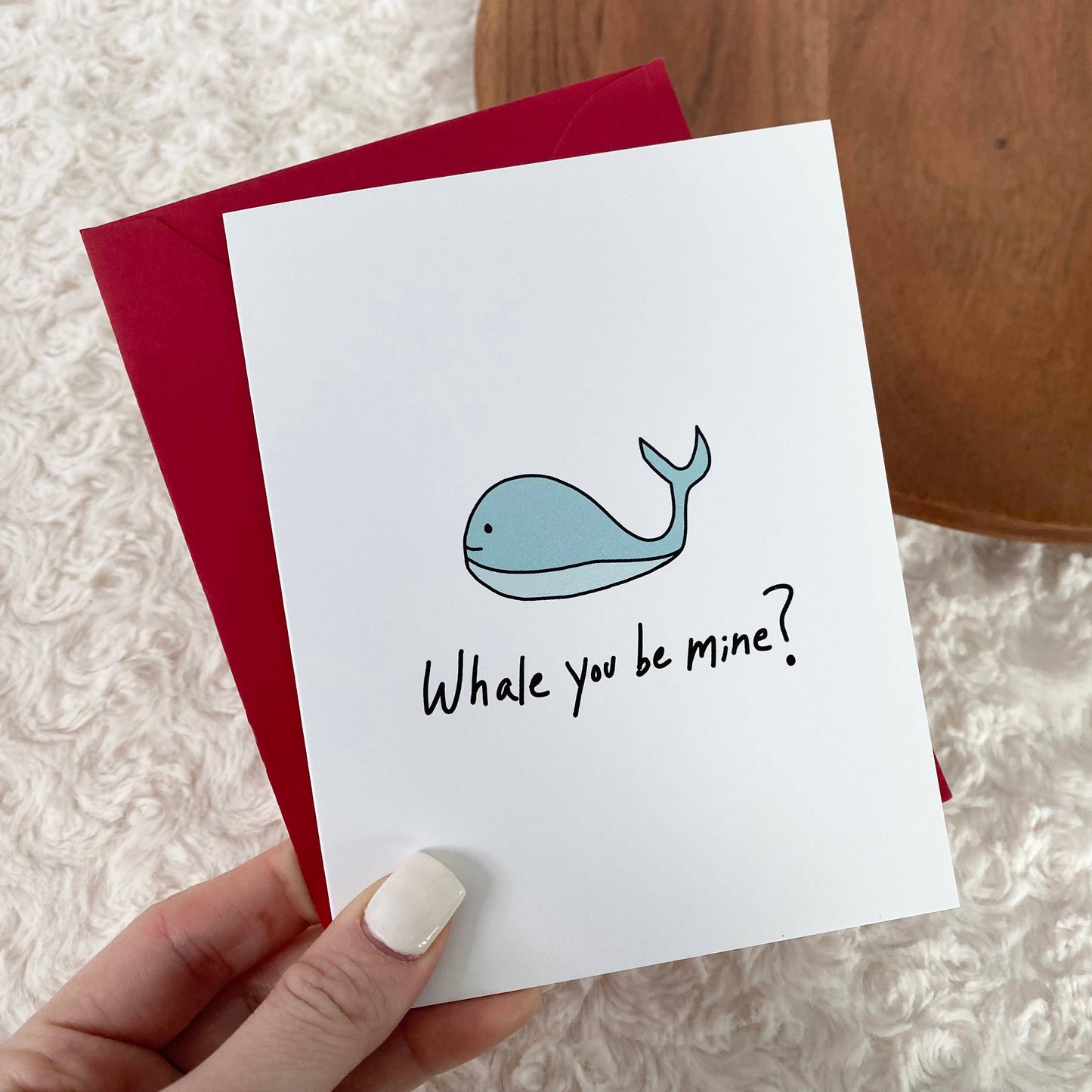 Big Moods - Whale You Be Mine Card