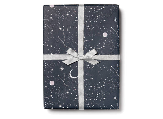 Red Cap Cards - Moon and Stars wrapping paper rolls