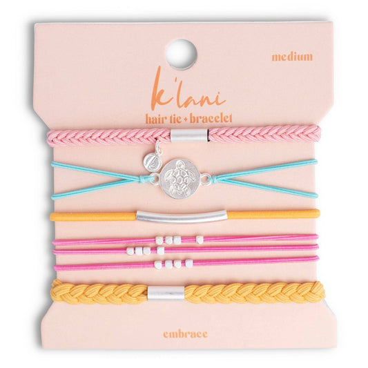 K'Lani Hair Tie Bracelets - Embrace - Large