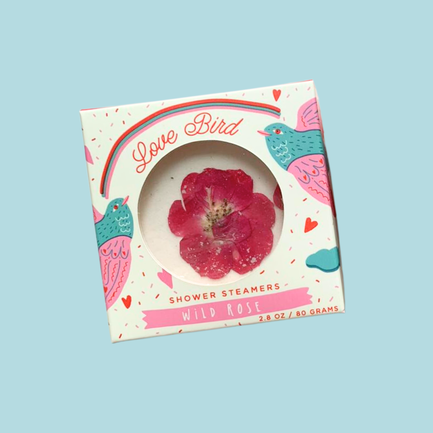Sow the Magic - Love Bird Wild Rose Shower Steamer Set