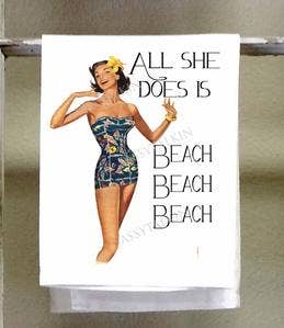 Sassy Talkin - Sassy Girl, All She Does Is Beach Beach Beach