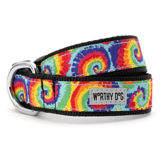 The Worthy Dog - Kaleidoscope Collar - Large