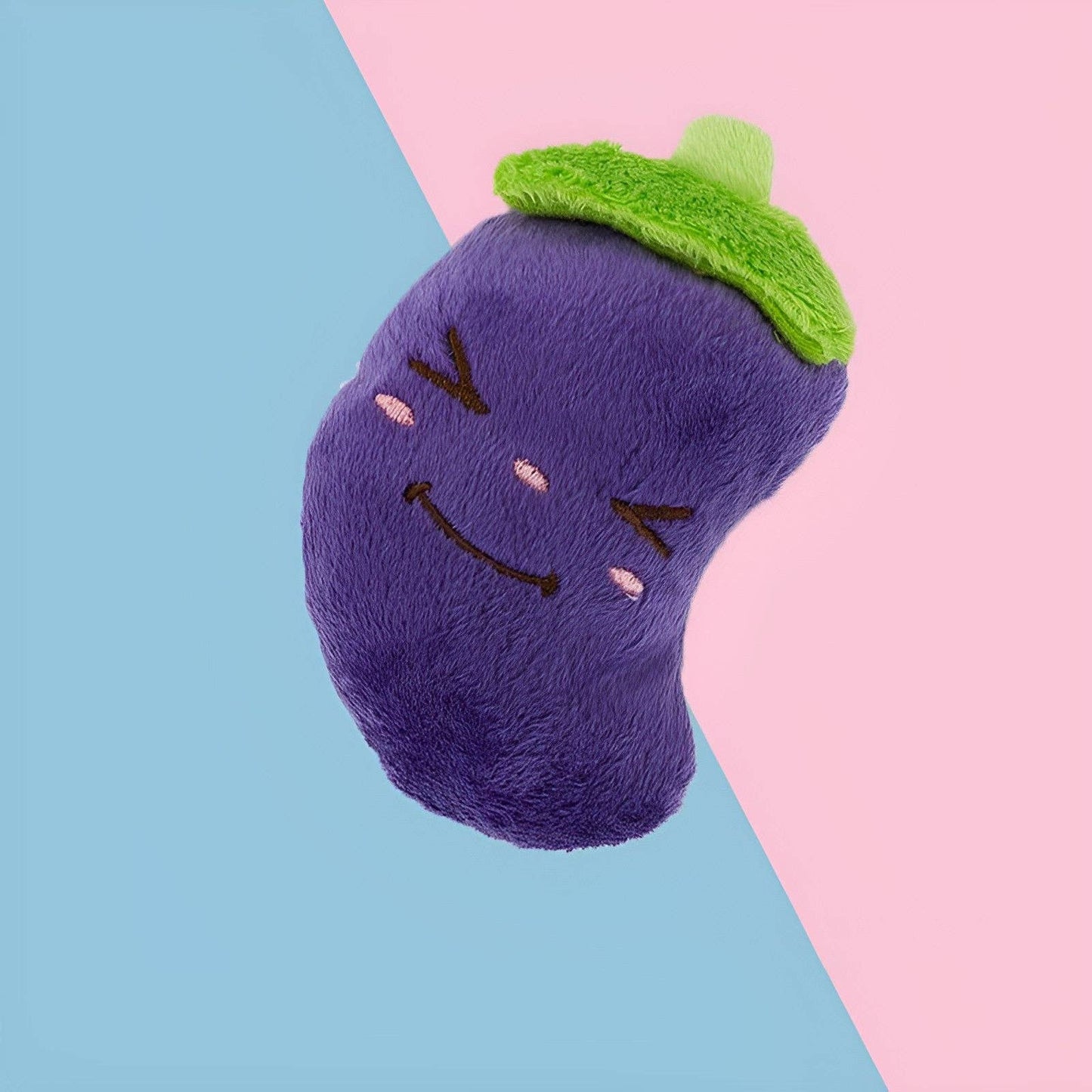 Cheerhunting - Petkin - Fruit Dog Chew Toy: Eggplant