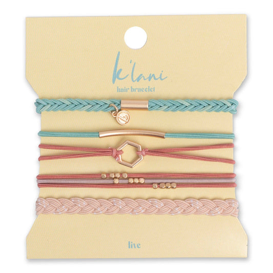 K'Lani hair tie bracelets - Live - Medium