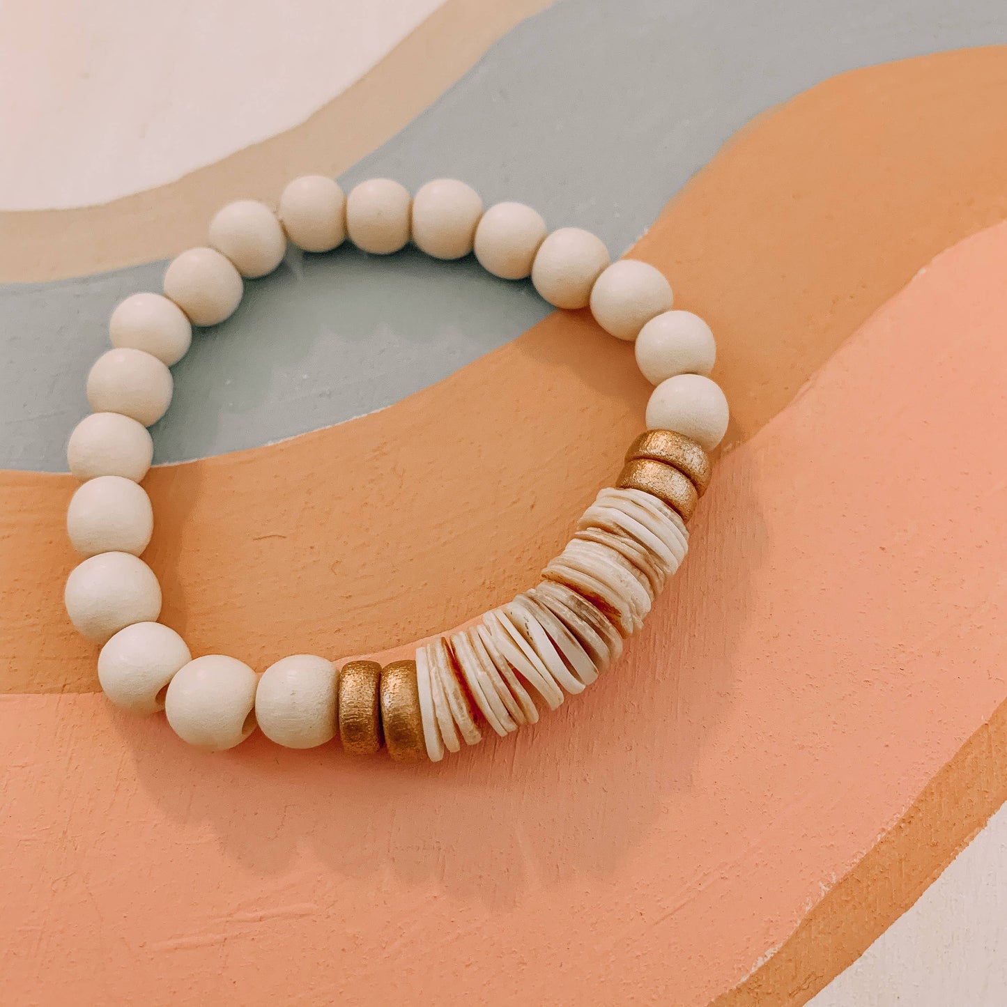 Driftaway Jewelry - Recycled Bracelet in Seashell