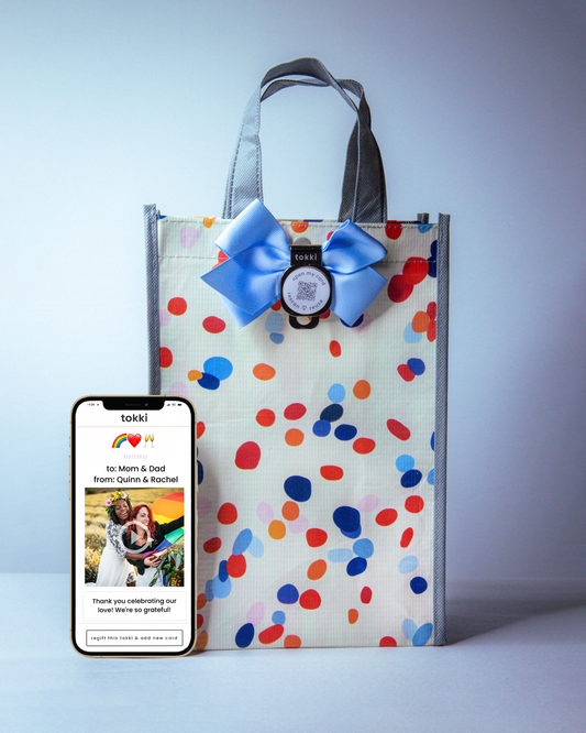 Tokki - Celebrate | Qr Card + Gift Bag