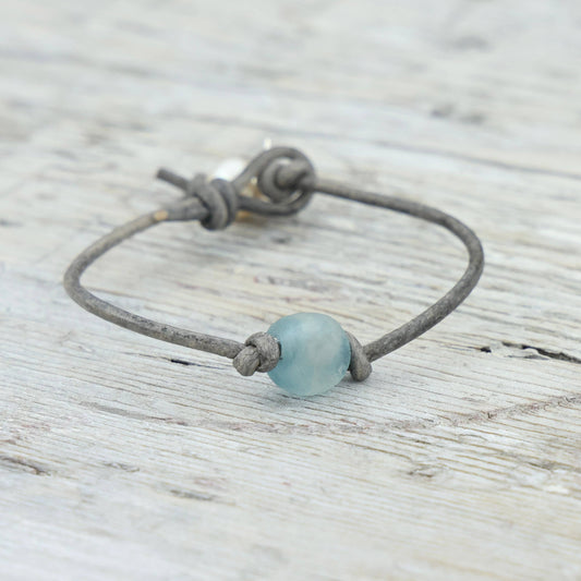 Cape Cod Chokers - Recycled Sea Glass Single Bracelet: 7"