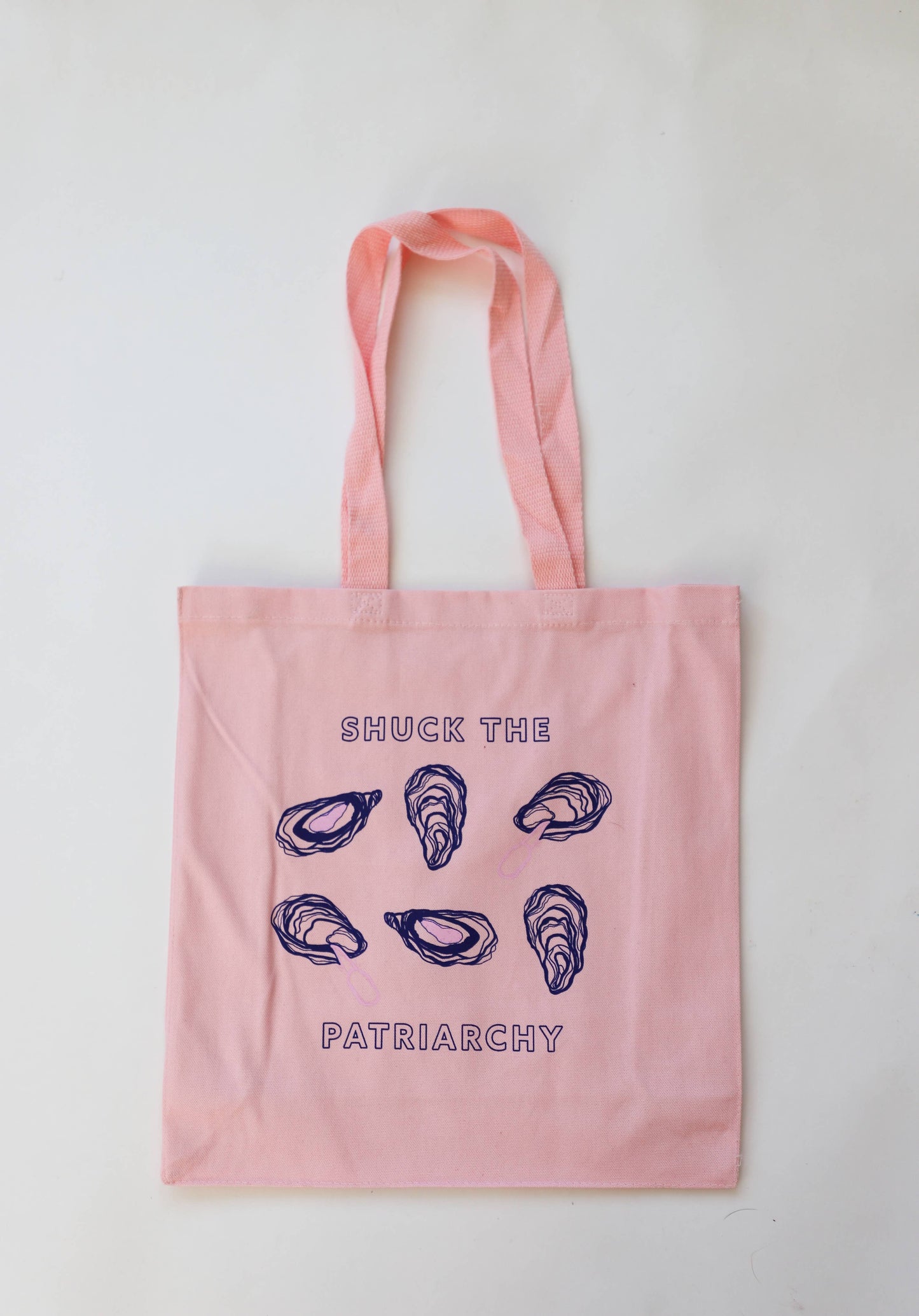 Overseasoned - Shuck the Patriarchy Tote Bag