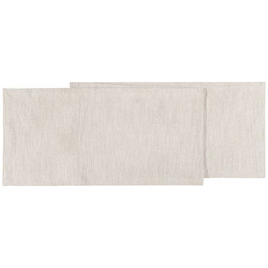 Danica Heirloom - Dove Gray Ridge Chambray Table Runner