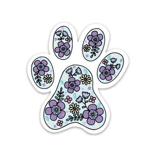 Big Moods - Paw Print Sticker - Dog Sticker