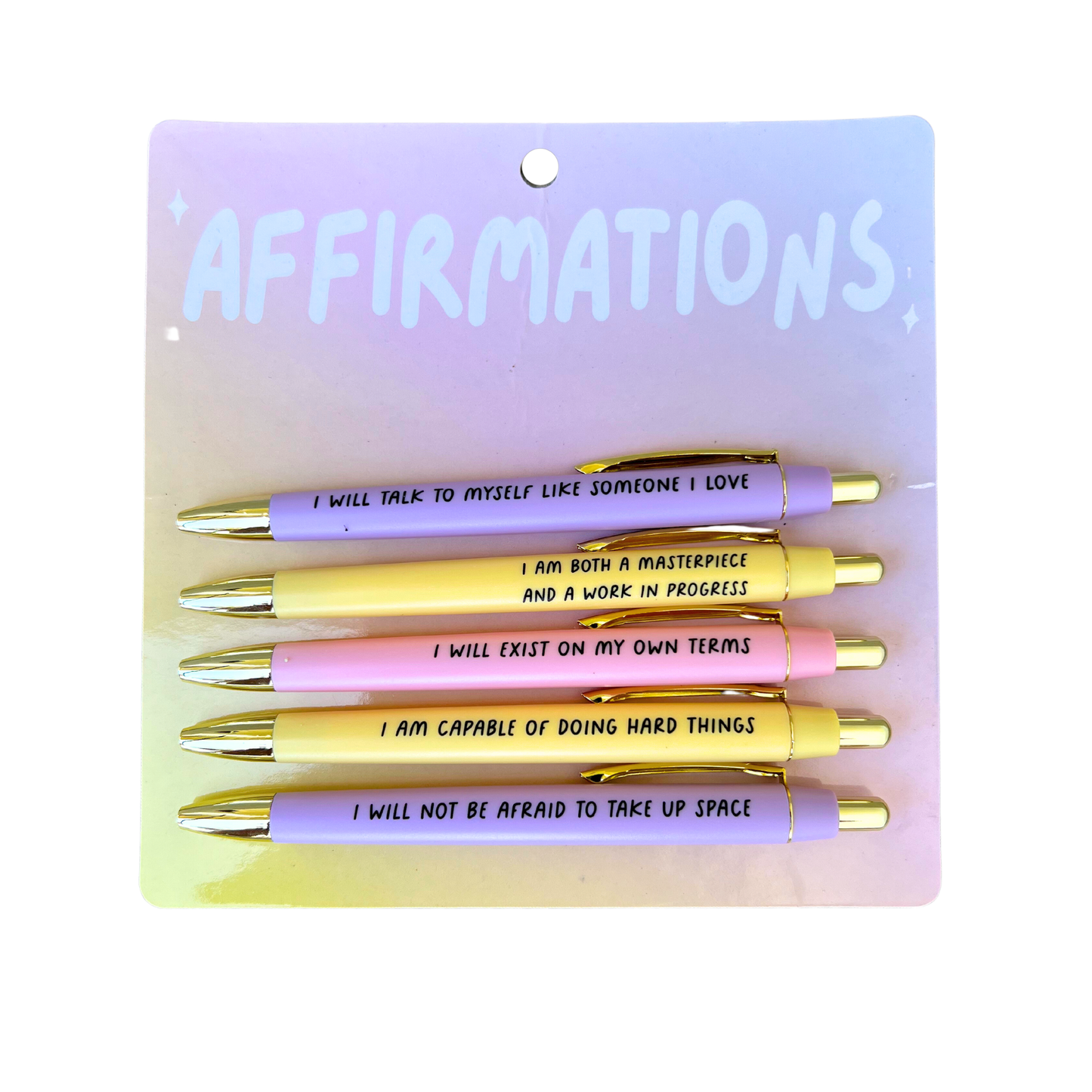 FUN CLUB - Affirmations Pen Set