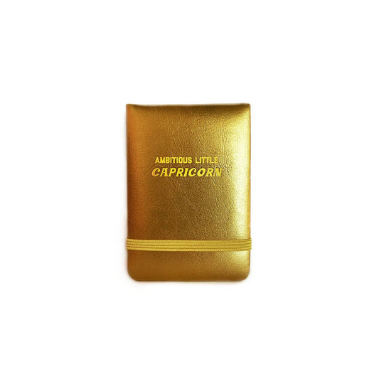 Golden Gems - Zodiac Collection - Capricorn Mini Journal