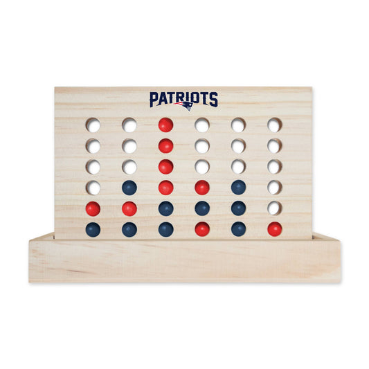 Rico Industries - NFL New England Patriots Four-In-A-Row Travel Game
