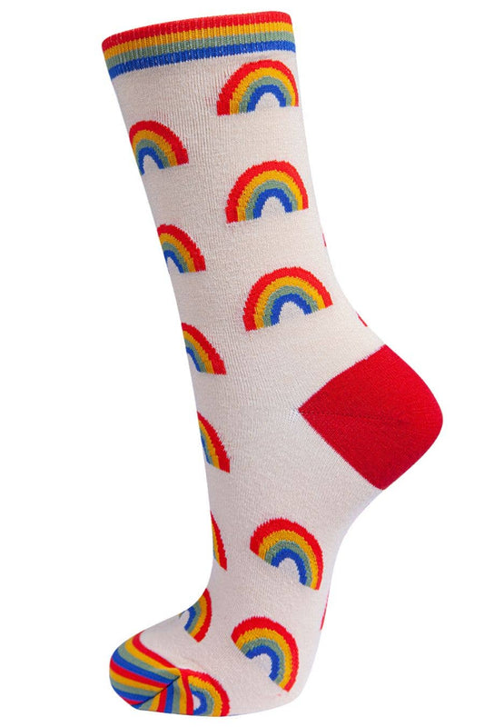 Sock Talk - Women's Rainbow Bamboo Socks