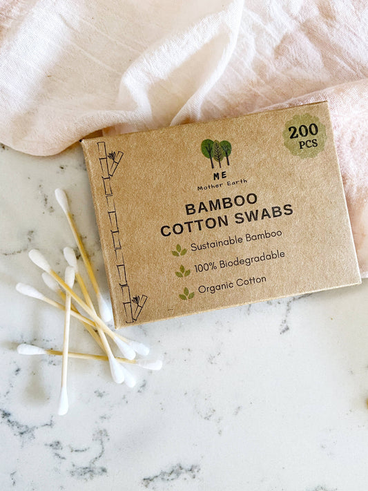 Me Mother Earth - Bamboo Cotton Swabs