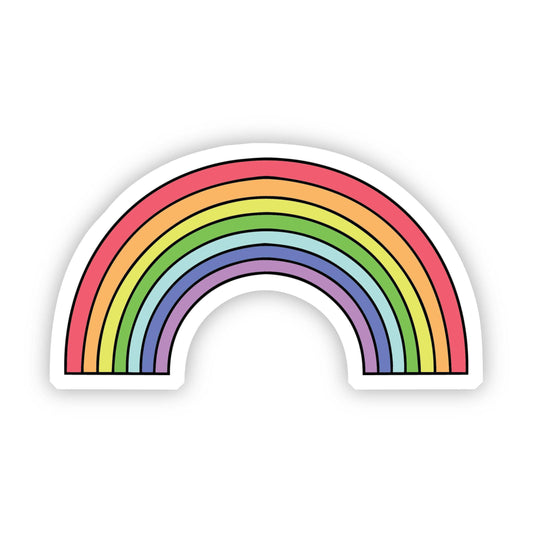 Big Moods - Multicolor Rainbow Aesthetic Sticker