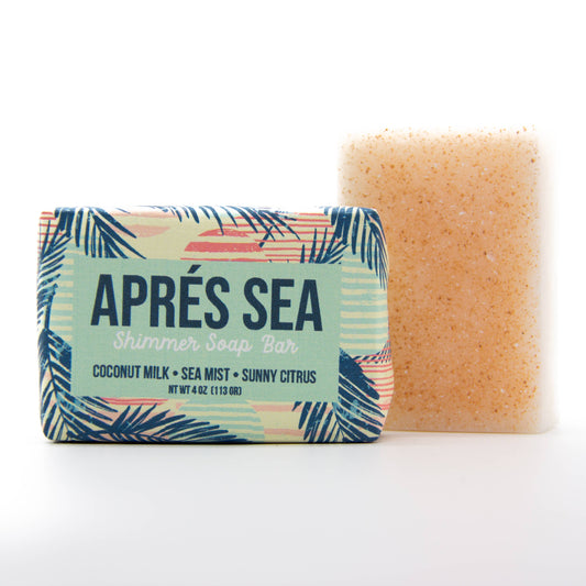 Seaside and Sunshine - Shimmer Soap Bar - APRÉS SEA