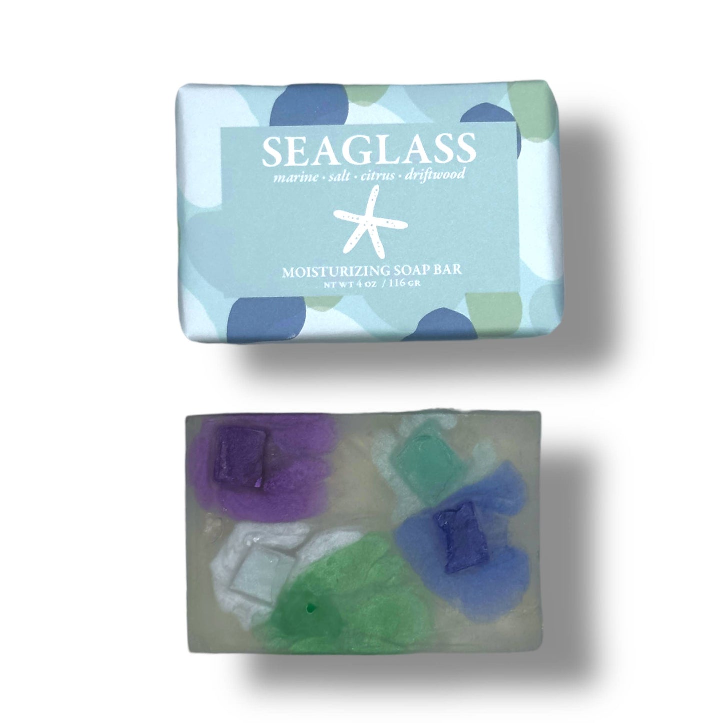 Seaside and Sunshine - Soap Bar - SEAGLASS