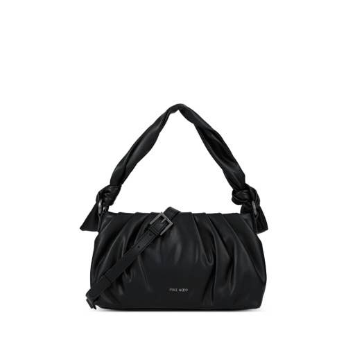 Pixie Mood - Luna - Recycled Vegan Shoulder Bag - Black