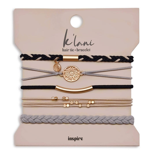 K'Lani Hair Tie Bracelets - Inspire - Large